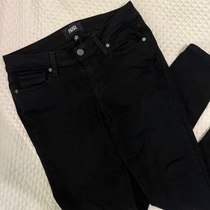 Paige black denim jeans size 26